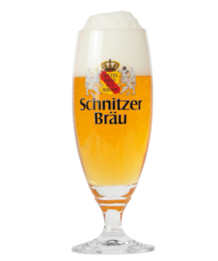 Schnitzer-Bräu-Glas