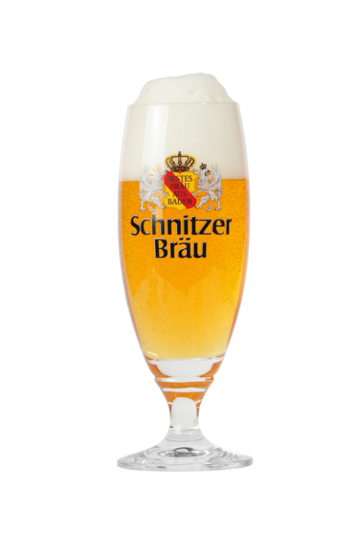 Schnitzer-Bräu-Glas